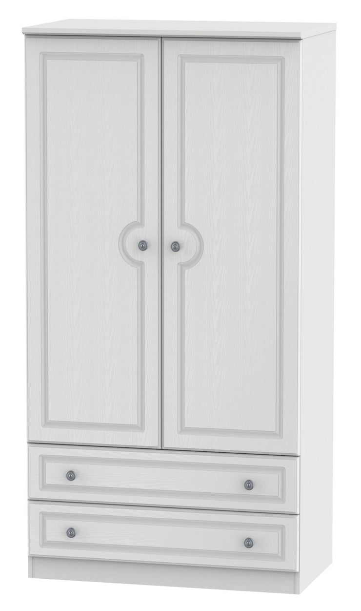 Pembroke 2 Door 2 Drawer 3ft Wardrobe