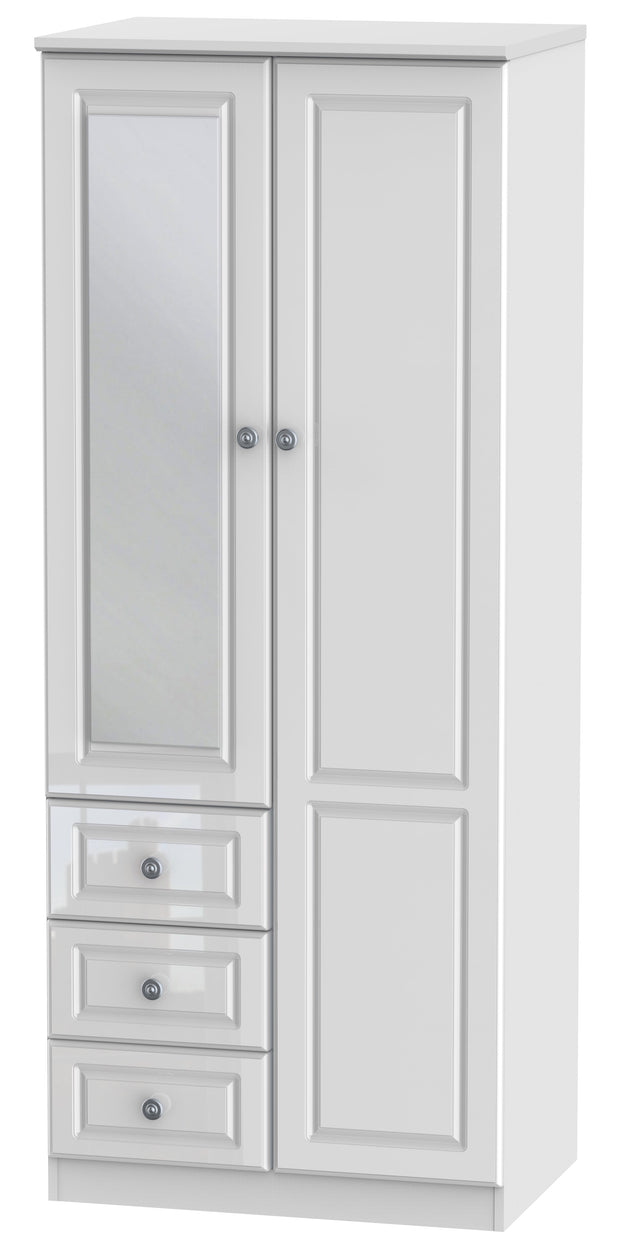 Pembroke 2 Door 3 Drawer Wardrobe