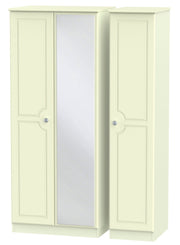 Pembroke 3 Door Mirror Wardrobe