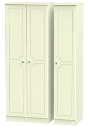Pembroke 3 Door Tall Plain Wardrobe