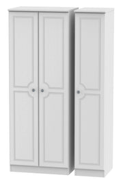 Pembroke 3 Door Tall Plain Wardrobe