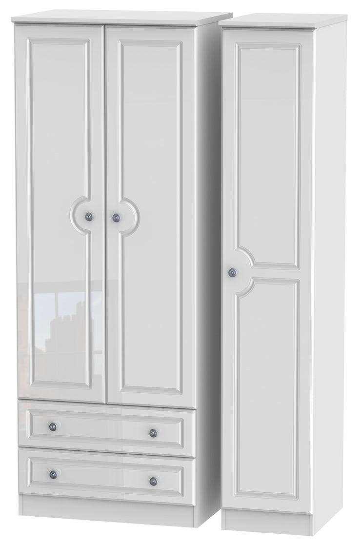 Pembroke 3 Door 2 Drawer Tall Wardrobe