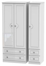 Pembroke 3 Door 4 Drawer Wardrobe