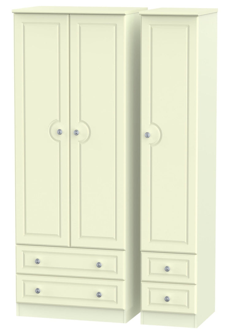 Pembroke 3 Door 4 Drawer Tall Wardrobe