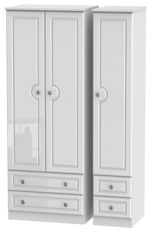 Pembroke 3 Door 4 Drawer Tall Wardrobe