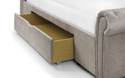 Ravello Deep Button Scroll Bed