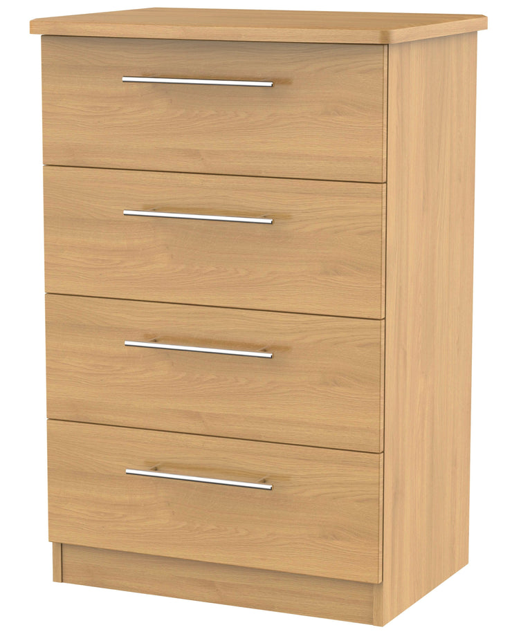 Sherwood 4 Drawer Midi Chest Of Drawers