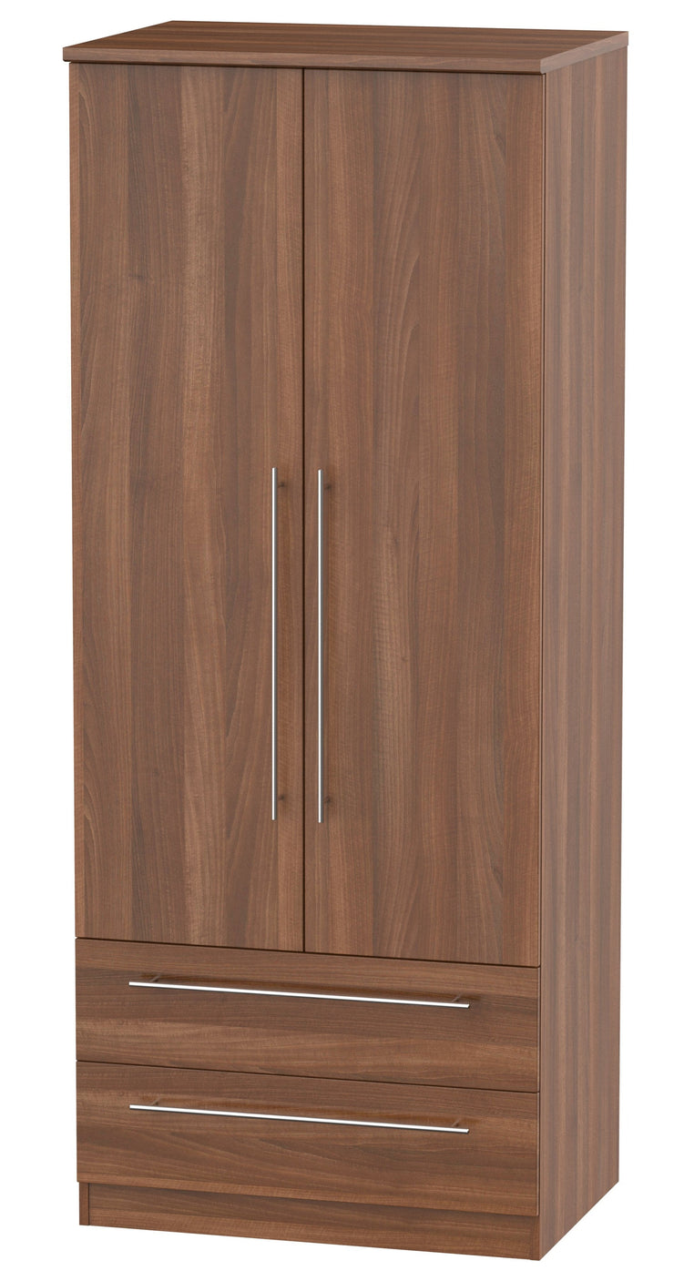 Sherwood 2 Door 2 Drawer Wardrobe