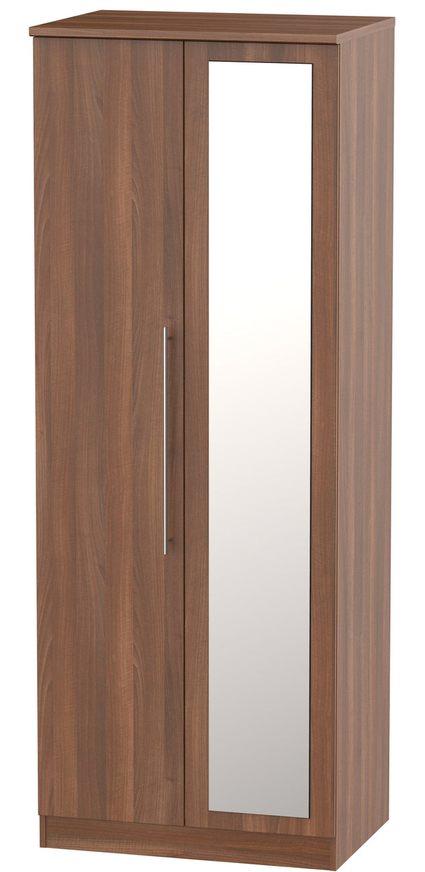 Sherwood 2 Door Tall Mirror Wardrobe