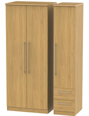 Sherwood 3 Door 2 Right Drawer Wardrobe