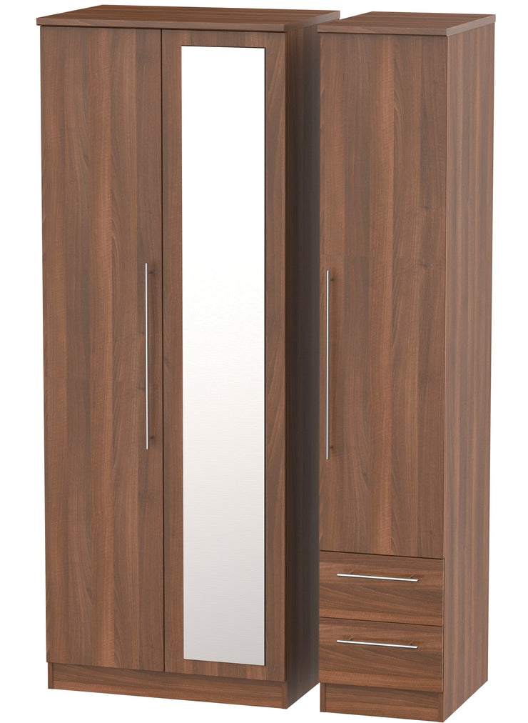 Sherwood 3 Door 2 Drawer Tall Combi Wardrobe