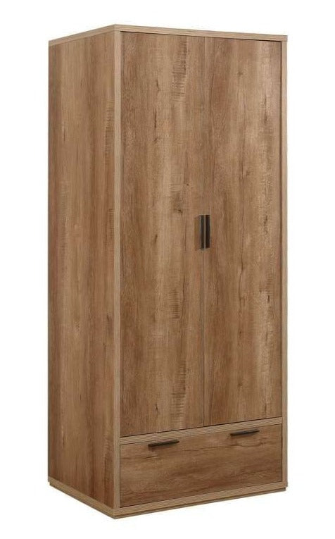 Stockwell 2 Door + 1 Drawer Wardrobe