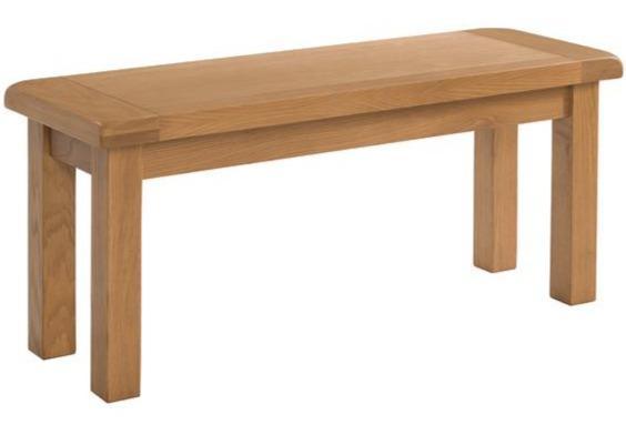 Somerset Oak 104cm Bench