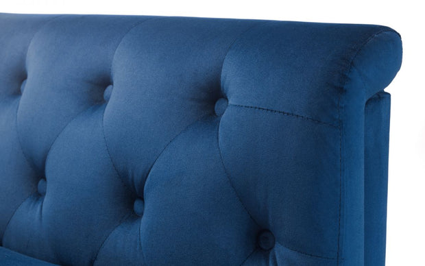 Sandringham 2 Seater Sofa - Blue Velvet