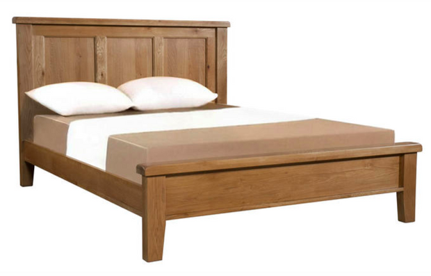 Somerset Oak King Size Low Foot End Bed