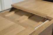 Treviso Oak 140cm Extension Dining Table
