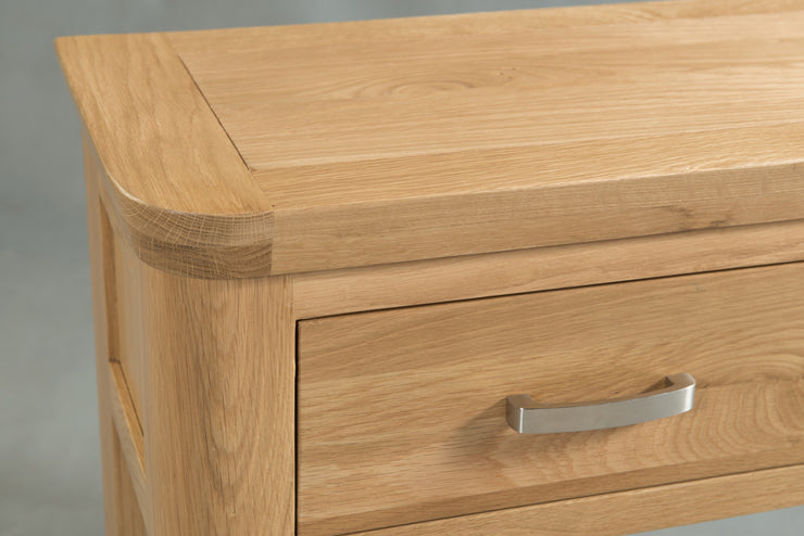 Treviso Oak Large Console with Drawers