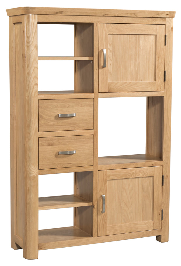 Treviso Oak High Display Unit