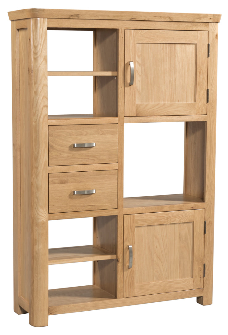 Treviso Oak High Display Unit