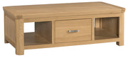 Treviso Oak Large Coffee Table with Drawer