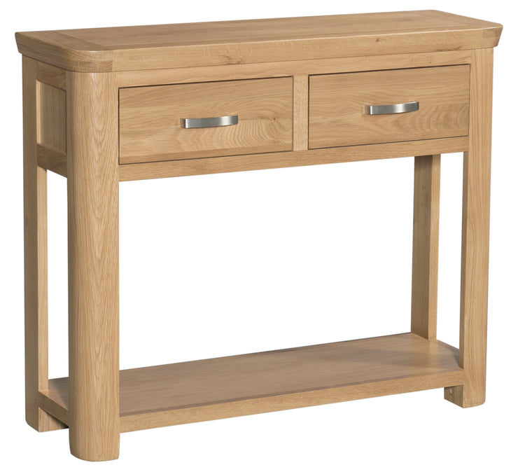 Treviso Oak Large Console with Drawers