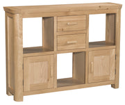 Treviso Oak Low Display Unit