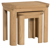 Treviso Oak Nest of Tables