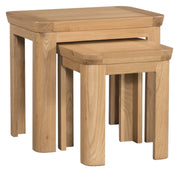 Treviso Oak Nest of Tables