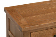 Dorset Rustic Oak 2 Over 2 Chest Of Drawers