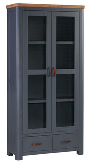 Treviso Midnight Blue Display Cabinet