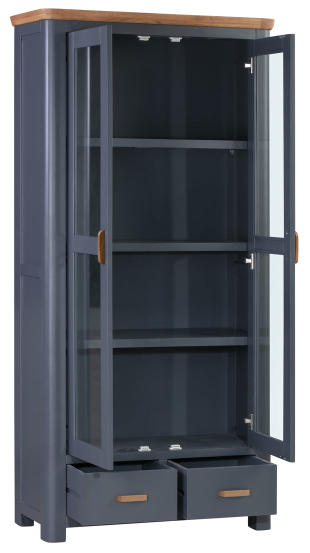 Treviso Midnight Blue Display Cabinet