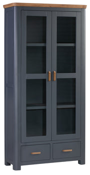 Treviso Midnight Blue Display Cabinet