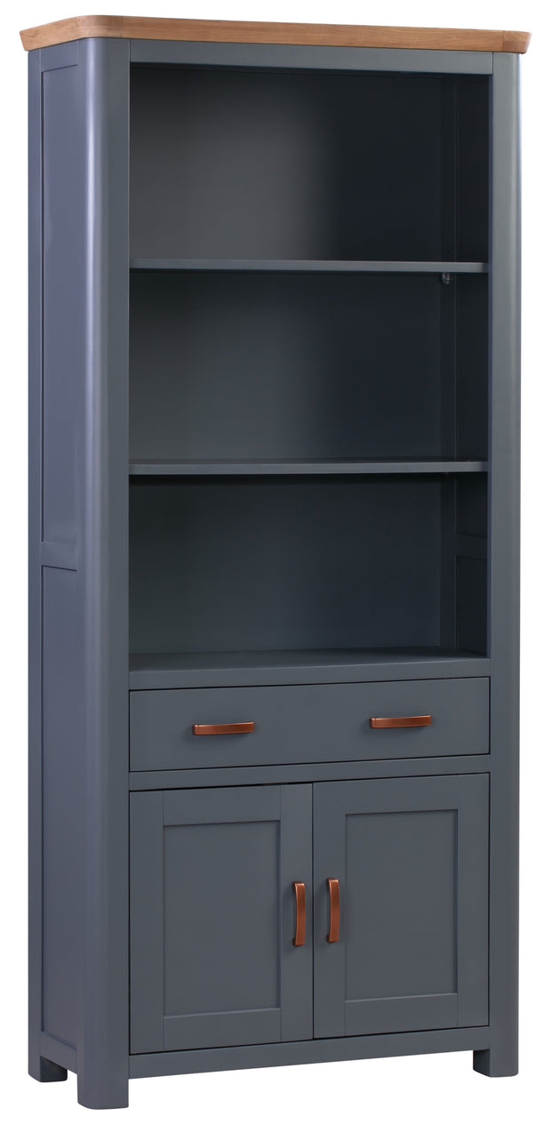 Treviso Midnight Blue High Bookcase