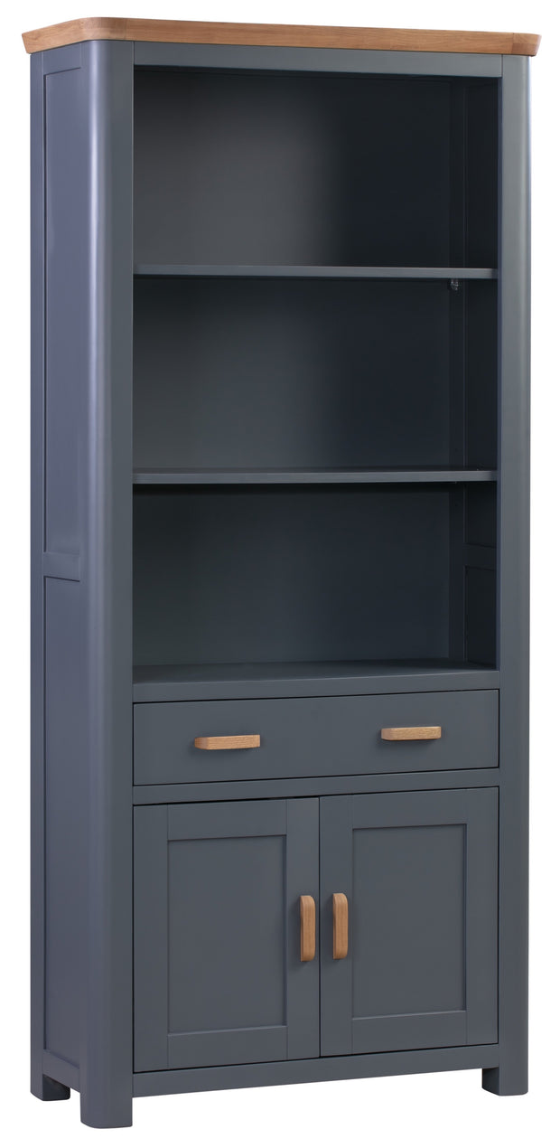 Treviso Midnight Blue High Bookcase