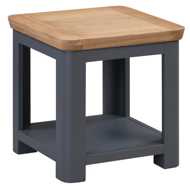 Treviso Midnight Blue Lamp Table