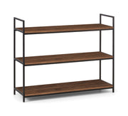 Tribeca Walnut Low Bookcase