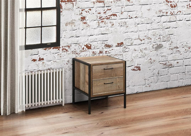 Urban 2 Drawer Bedside Table