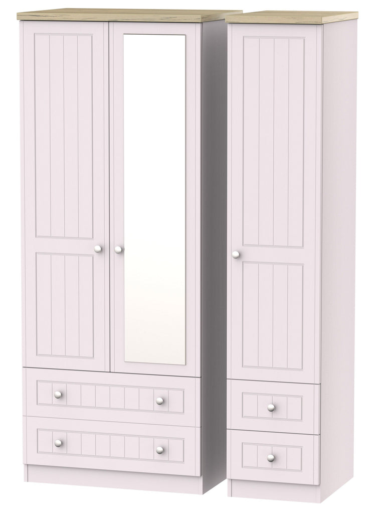 Vienna 3 Door 4 Drawer Combi Wardrobe