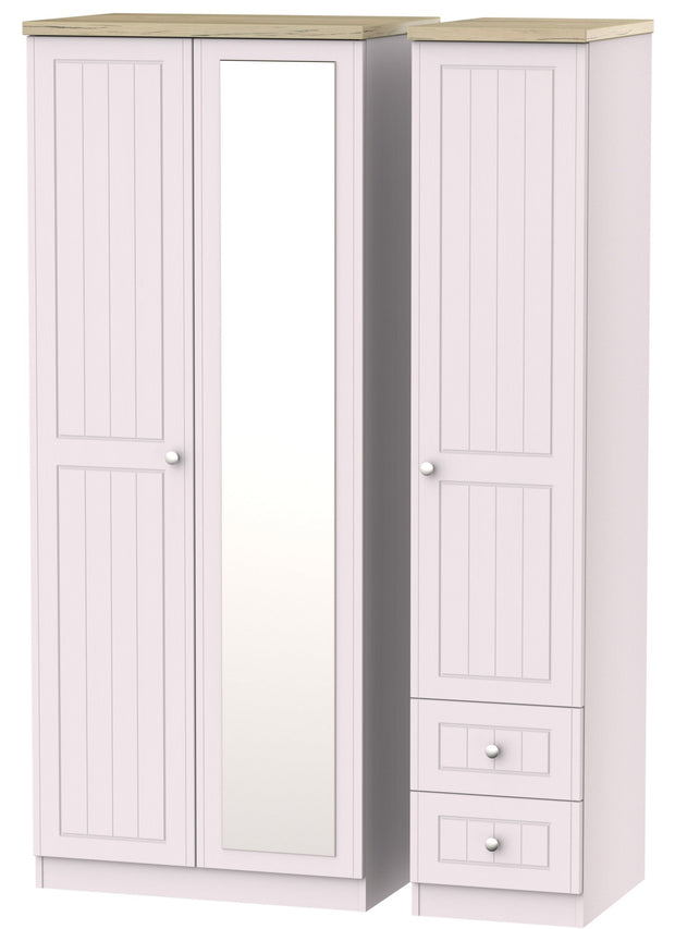 Vienna 3 Door 2 Drawer Combi Wardrobe