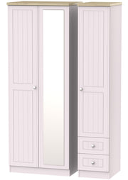 Vienna 3 Door 2 Drawer Tall Combi Wardrobe