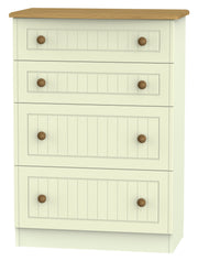 Warwick 4 Drawer Deep Chest Of Drawers