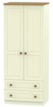 Warwick 2 Door 2 Drawer Wardrobe