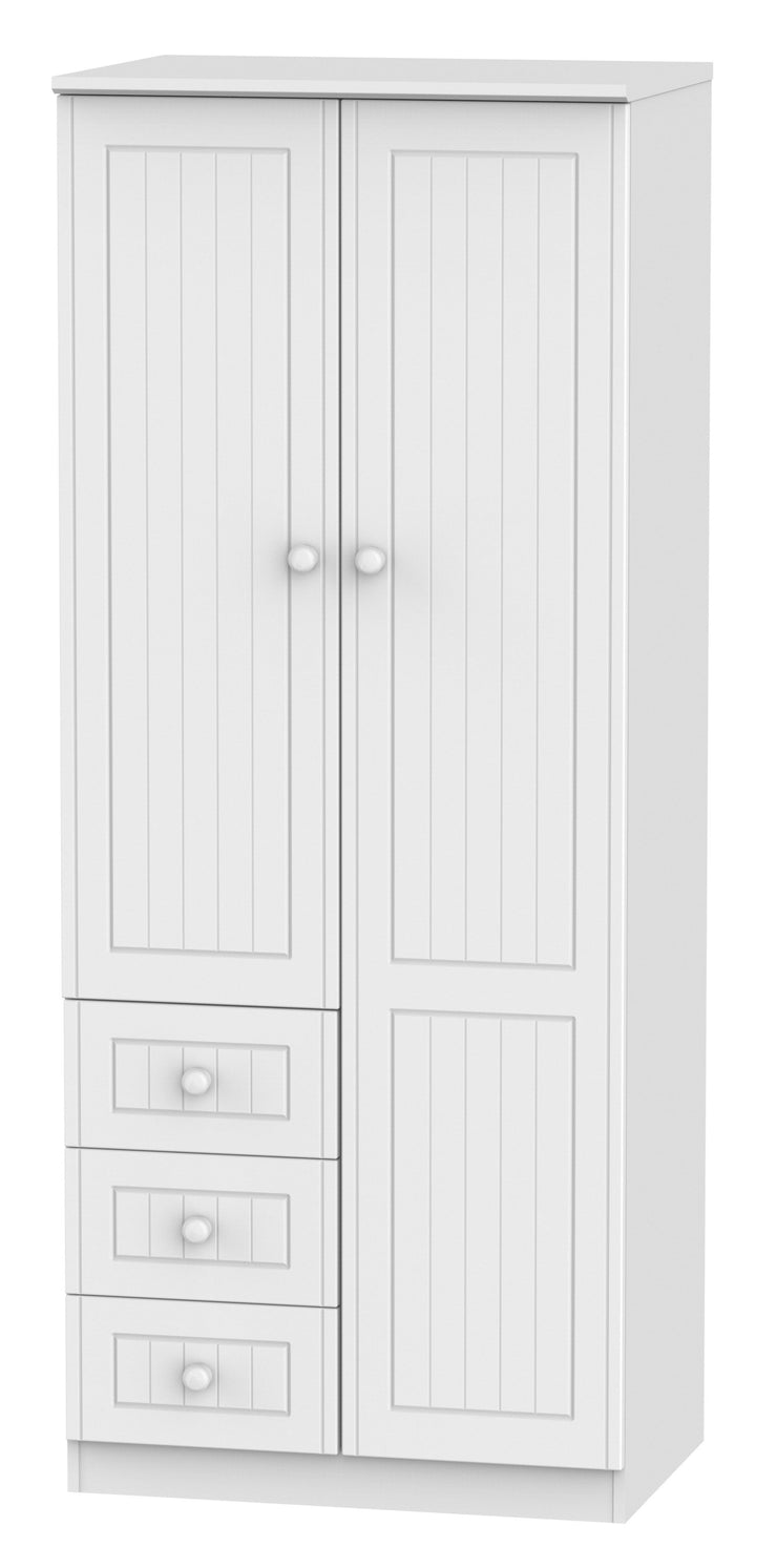 Warwick 2 Door 3 Drawer Wardrobe