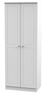 Warwick 2 Door Tall Plain Wardrobe