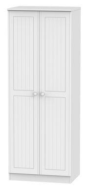 Warwick 2 Door Tall Plain Wardrobe