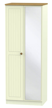 Warwick 2 Door Tall Mirror Wardrobe