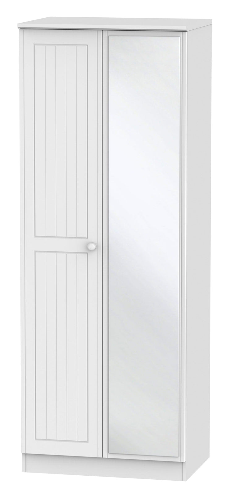 Warwick 2 Door Tall Mirror Wardrobe