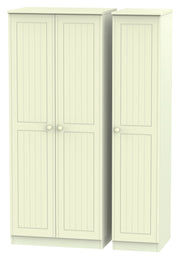 Warwick 3 Door Plain Wardrobe