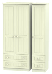 Warwick 3 Door 4 Drawer Wardrobe