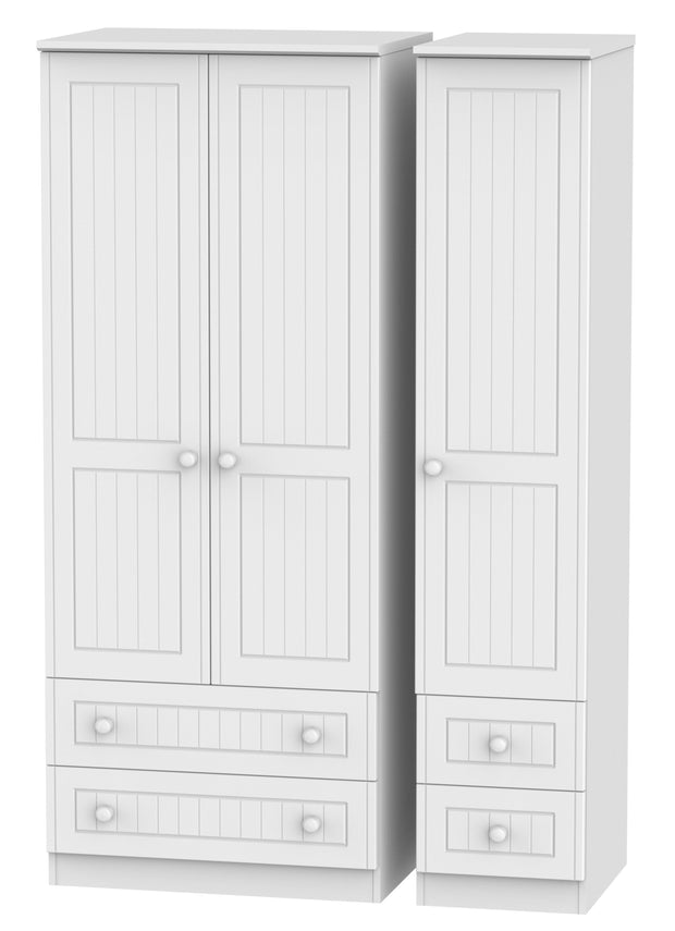 Warwick 3 Door 4 Drawer Wardrobe